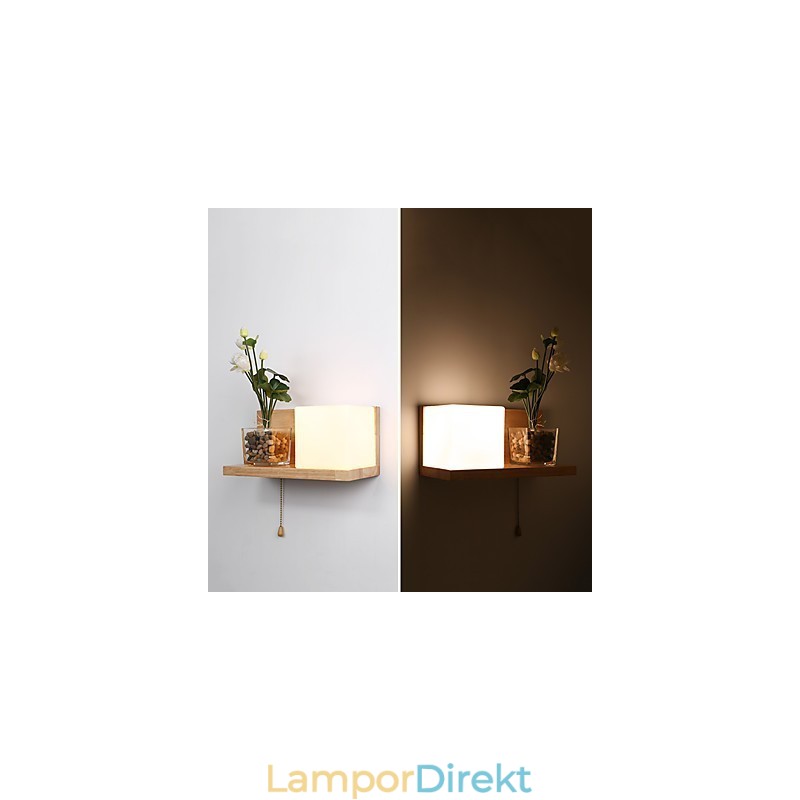 Modern Och Modern Svartoxidfinishfunktion För Ögonskydd Ambient Light Wall Sconces Wall Light