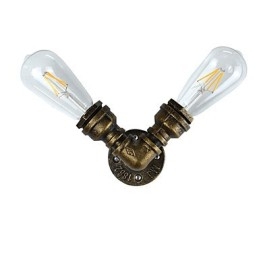Vägglampa Vägglampor Väggjärn Vägglampa Stum Svart Ljussabel Lampa På Vägg