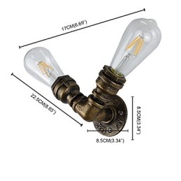 Vägglampa Vägglampor Väggjärn Vägglampa Stum Svart Ljussabel Lampa På Vägg