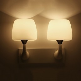 Modern Samtida Målningsfunktion För Ögonskydd Ambient Light Wall Sconces Wall Light