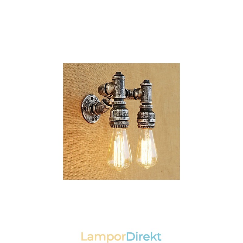 Country Retro Målningsfunktion För Svängarm Ambient Light Wall Sconces Wall Light