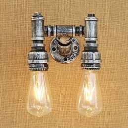 Country Retro Målningsfunktion För Svängarm Ambient Light Wall Sconces Wall Light