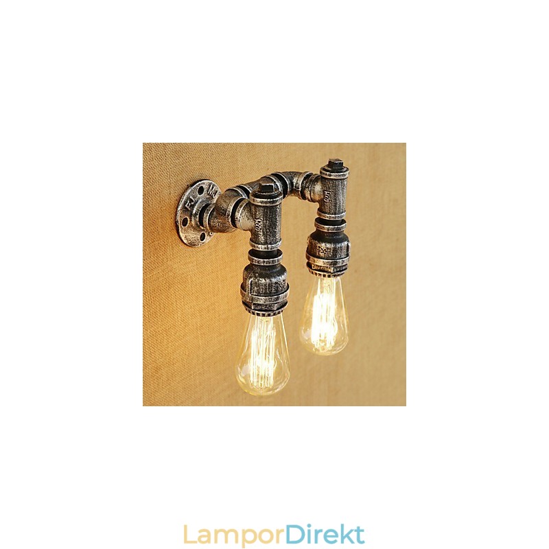 Country Retro Målningsfunktion För Svängarm Ambient Light Wall Sconces Wall Light