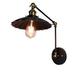 Rustic Lodge Traditionell Klassisk Målningsfunktion För Downlight Vägglampor Vägglampa