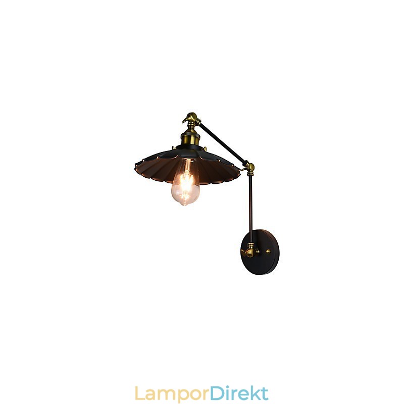 Rustic Lodge Traditionell Klassisk Målningsfunktion För Downlight Vägglampor Vägglampa