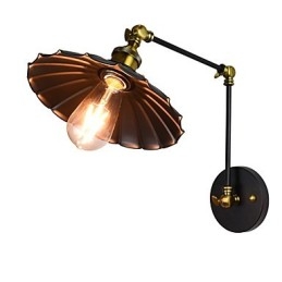 Rustic Lodge Traditionell Klassisk Målningsfunktion För Downlight Vägglampor Vägglampa