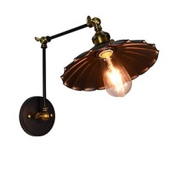 Rustic Lodge Traditionell Klassisk Målningsfunktion För Downlight Vägglampor Vägglampa