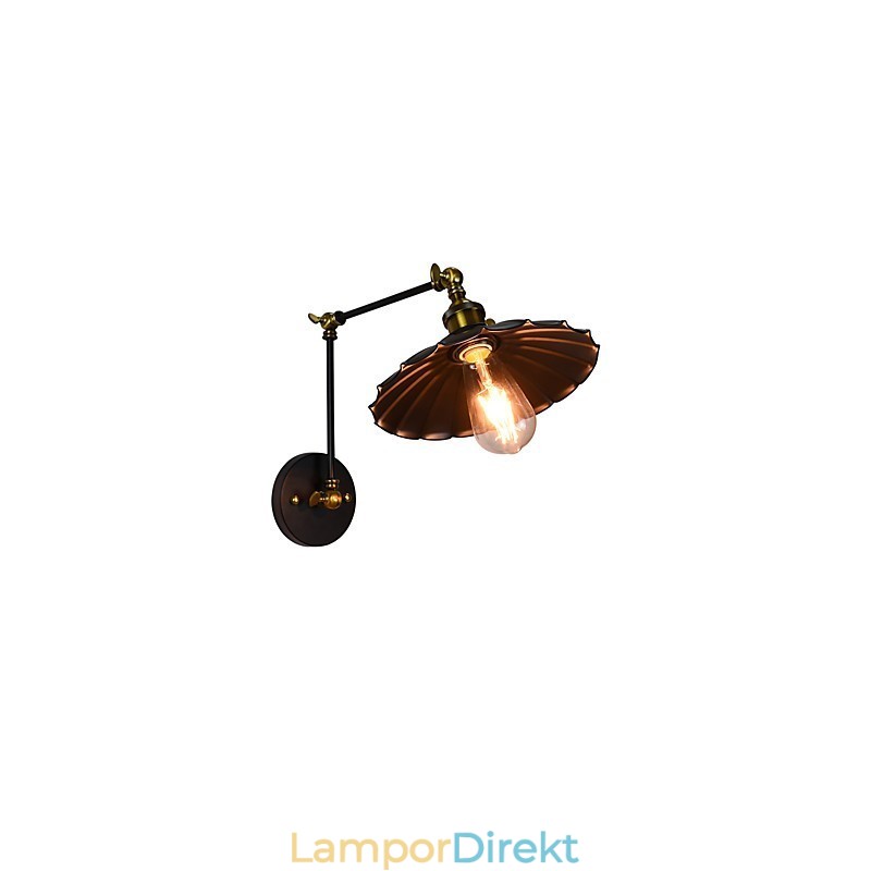 Rustic Lodge Traditionell Klassisk Målningsfunktion För Downlight Vägglampor Vägglampa