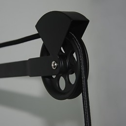 Amerikansk Lantlig Vägglampa Retro Kreativ Vägglampa I Trä