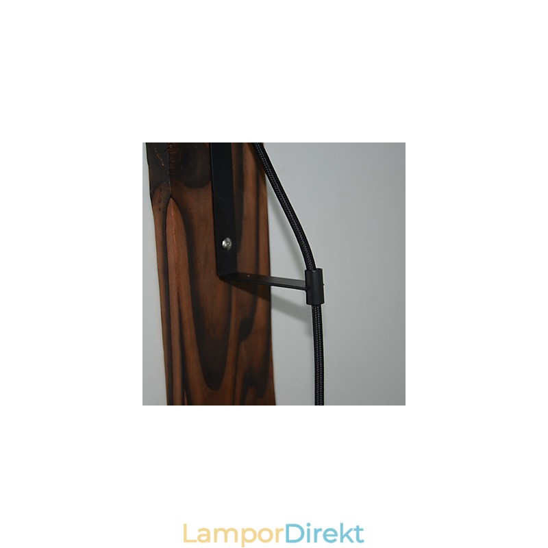 Amerikansk Lantlig Vägglampa Retro Kreativ Vägglampa I Trä