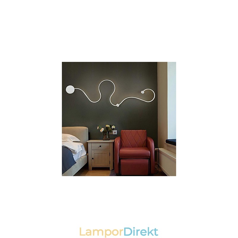 Vägglampor Modern Samtida Målning Funktion Aluminium Vägglampa För Sängrum Trappa Vardagsrumslampa
