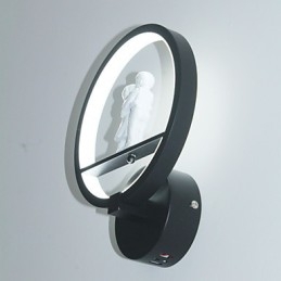 Vägglampa Modern Minimalistisk Vardagsrum Dekorativ Aluminium Korridor Balkonglampa Sovrumslampa