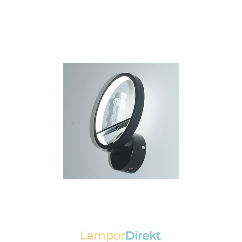 Vägglampa Modern Minimalistisk Vardagsrum Dekorativ Aluminium Korridor Balkonglampa Sovrumslampa