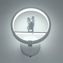 Vägglampa Modern Minimalistisk Vardagsrum Dekorativ Aluminium Korridor Balkonglampa Sovrumslampa