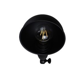 Målat Stål Vägglampa Stum Svart Amerikansk Kaffe Dekoration Retro Väggljus Ljussabel Lampa På Vägg