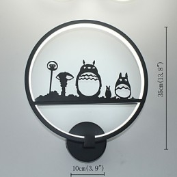 Aluminiumprodukt Vägglampa Modern Minimalistisk Kreativ Vägglampa Fashionabla Vardagsrum Bakgrund Vägg Balkong Lampa Korridor Belysning