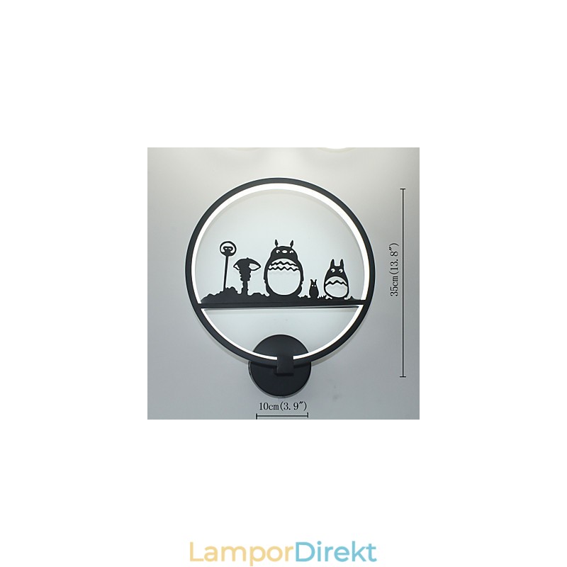 Aluminiumprodukt Vägglampa Modern Minimalistisk Kreativ Vägglampa Fashionabla Vardagsrum Bakgrund Vägg Balkong Lampa Korridor Belysning