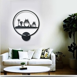 Aluminiumprodukt Vägglampa Modern Minimalistisk Kreativ Vägglampa Fashionabla Vardagsrum Bakgrund Vägg Balkong Lampa Korridor Belysning