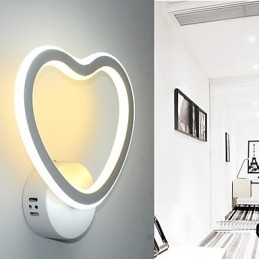 Modern Minimalistisk Vägglampa Vardagsrum Bakgrund Vägg Sovrum Sänglampor Korridor Kreativ Vägglampa Fashionabla Aluminiumlampa