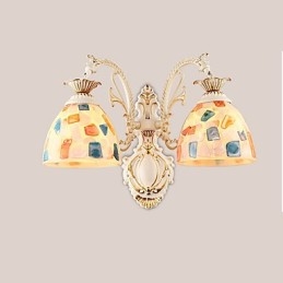 Rustik Lodge Målningsfunktion För Downlight Vägglampor Vägglampa