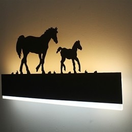 Den Nya Akrylvägglampan Kreativ Personlighet Dekorativ Belysning Modern Minimalistisk Sovrumslampa Sänglampa