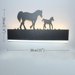 Den Nya Akrylvägglampan Kreativ Personlighet Dekorativ Belysning Modern Minimalistisk Sovrumslampa Sänglampa