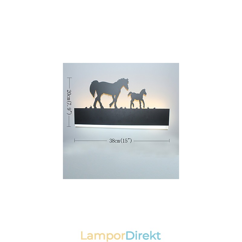 Den Nya Akrylvägglampan Kreativ Personlighet Dekorativ Belysning Modern Minimalistisk Sovrumslampa Sänglampa