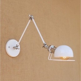 Vintage Country Painting Funktion För Mini Style Swing Arm Ögonskydd Ambient Light Swing Arm Lightswall