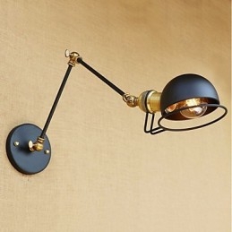 Vintage Country Painting Funktion För Mini Style Swing Arm Ögonskydd Ambient Light Swing Arm Lightswall