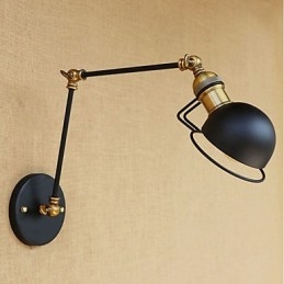 Vintage Country Painting Funktion För Mini Style Swing Arm Ögonskydd Ambient Light Swing Arm Lightswall
