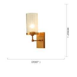 Traditionell Klassisk Country Mässing Funktion För Mini Style Uplight Vägglampor Vägglampa