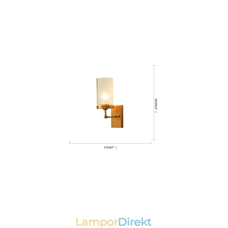 Traditionell Klassisk Country Mässing Funktion För Mini Style Uplight Vägglampor Vägglampa