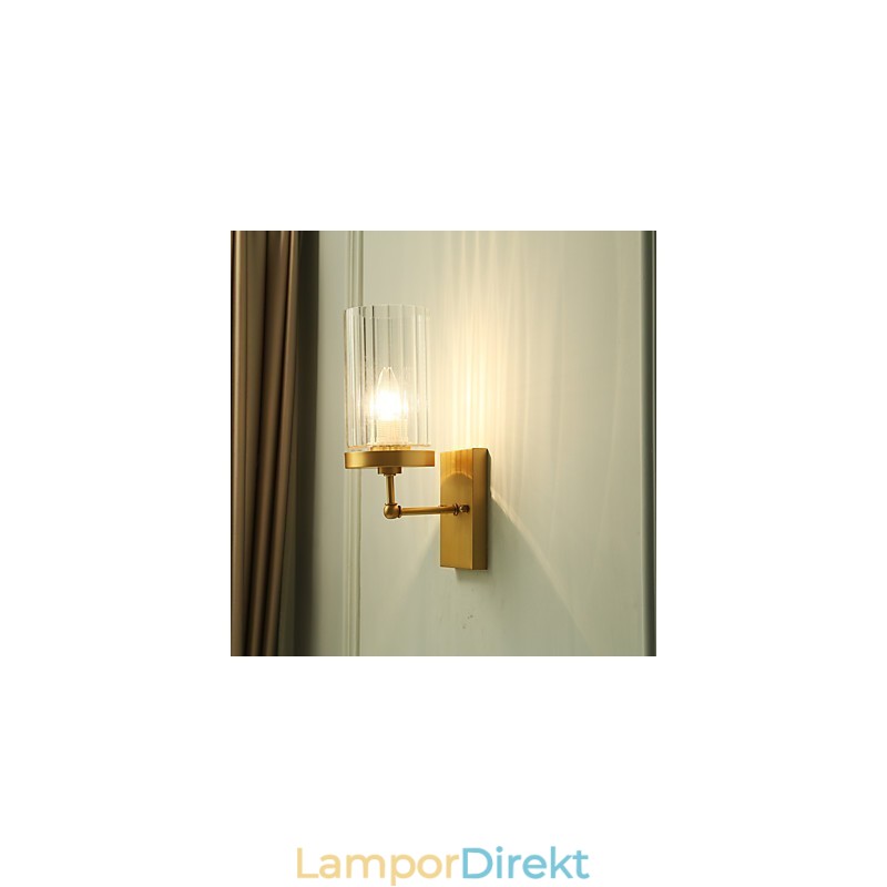 Traditionell Klassisk Country Mässing Funktion För Mini Style Uplight Vägglampor Vägglampa
