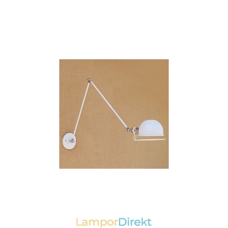 Enkel Vintage Landmålningsfunktion För Mini Style Swing Arm Ögonskydd Ambient Light Wall Sconces
