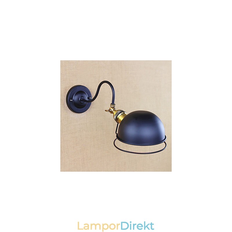 Enkel Country Retro Painting Funktion För Mini Style Eye Protection Downlight Wall Sconces