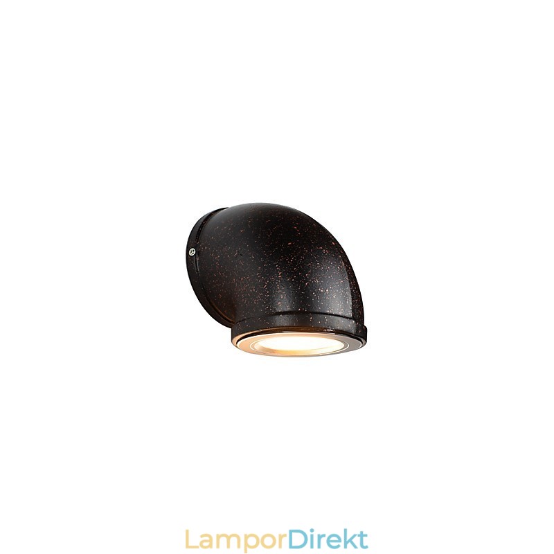 Vägglampa Vägglampor Väggjärn Vägglampa Stum Svart Ljussabel Lampa På Vägg