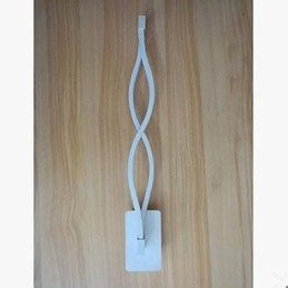 Modern Enkel L Kreativ Sovrum Korridor Vardagsrum Tv Bakgrund Aluminium Wave Vägglampa Spegel Strålkastare
