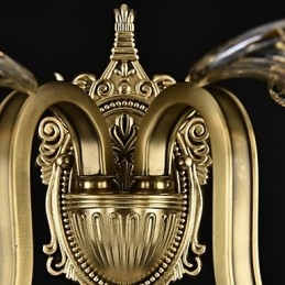 Rustik Lodge Mässing Funktion För Mini Style Uplight Vägglampor Vägglampa