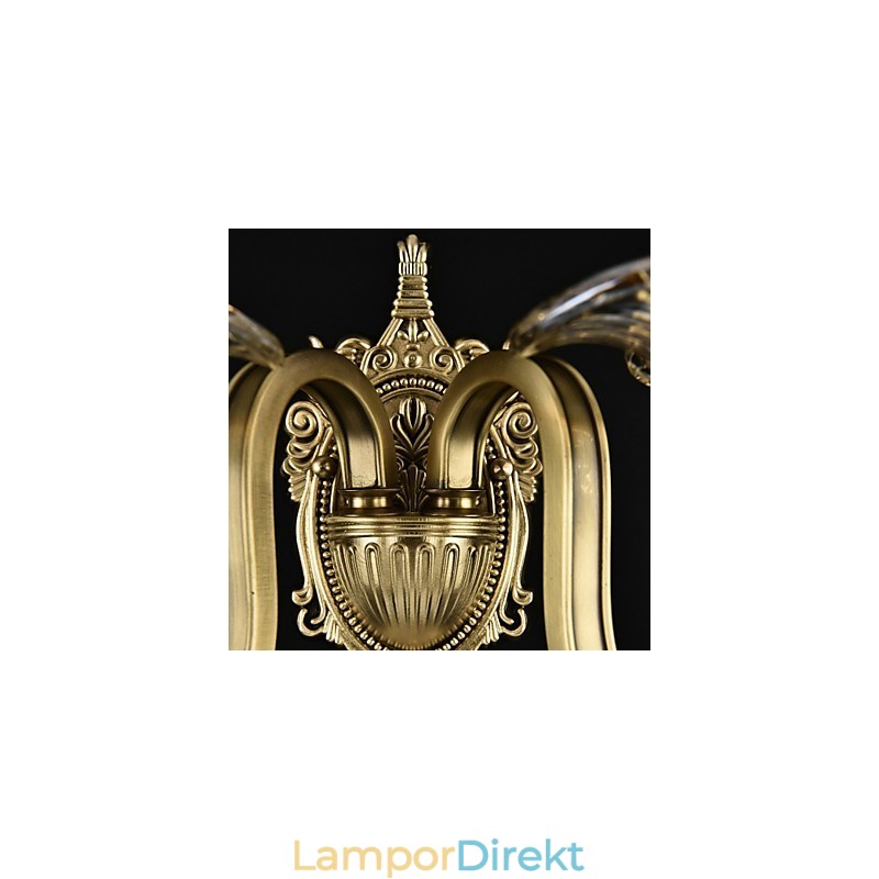 Rustik Lodge Mässing Funktion För Mini Style Uplight Vägglampor Vägglampa