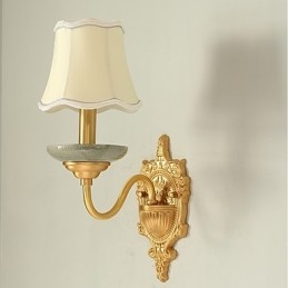 Enkel Country Traditionell Klassisk Mässing Funktion För Mini Style Uplight Vägglampor Vägglampor