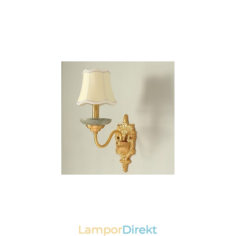 Enkel Country Traditionell Klassisk Mässing Funktion För Mini Style Uplight Vägglampor Vägglampor