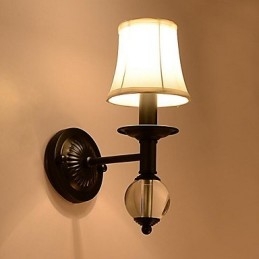 Vintage Galvaniserad Funktion Uplight Wall Sconces Wall Light