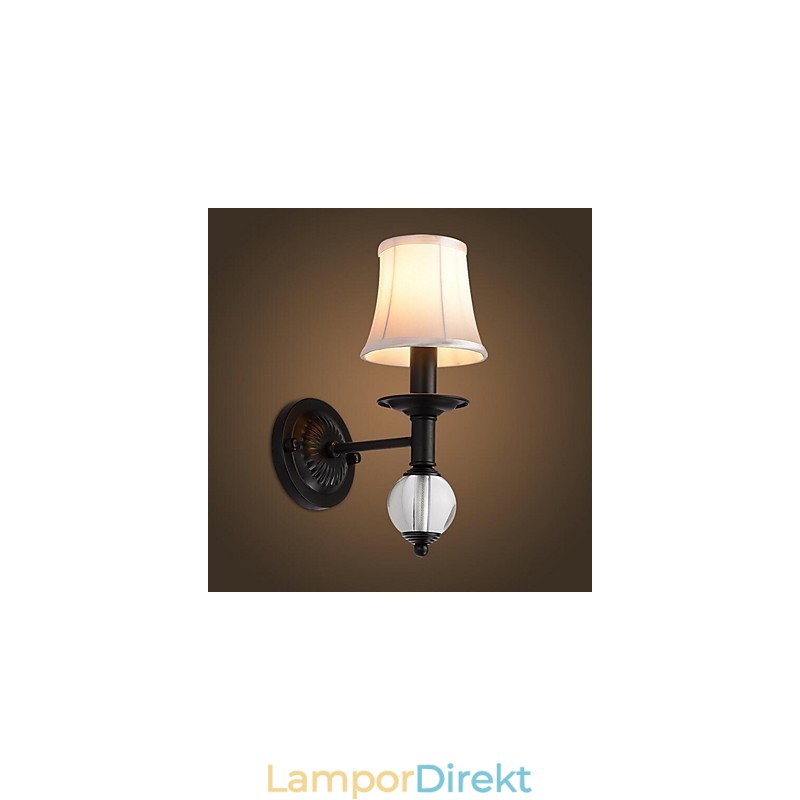Vintage Galvaniserad Funktion Uplight Wall Sconces Wall Light