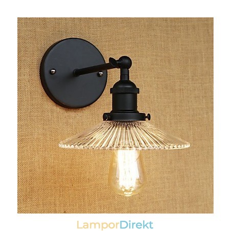 Country Retro Painting Feature För Mini Style Eye Protection Ambient Light Wall Sconces