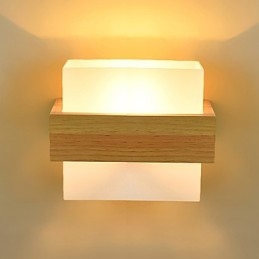 Nyhet Country Feature För Mini Style Ögonskydd Omgivningsljus Lampetter Nattljus Vid Sängkanten Kreativ Balkong Vägglampa