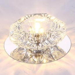 Energisparande Modern Taklampa Crystal Taklampa Down Glödlampa Lampa
