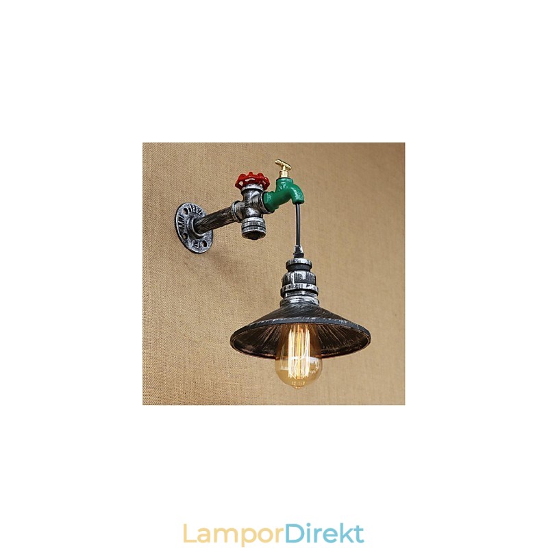 Rustik Lodge Målningsfunktion För Omgivande Ljus Vägglampor Vägglampa