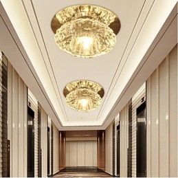 Energisparande Modern Taklampa Crystal Taklampa Down Glödlampa Lampa