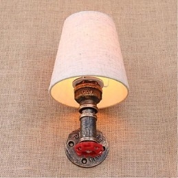 Rustik Lodge Mässing Funktion För Ambient Light Wall Sconces Vägglampa