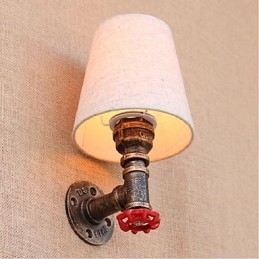 Rustik Lodge Mässing Funktion För Ambient Light Wall Sconces Vägglampa